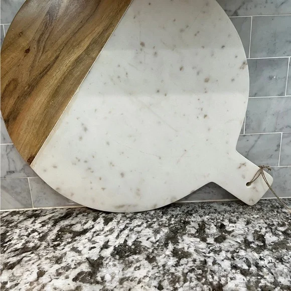 Marble and Wood, extra large charcuterie board